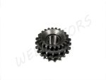 SPROCKET AT CRANKSAFT SMALL 3 ROWS /REV.COU