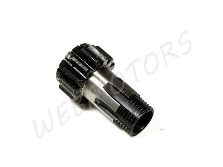 GEAR WITH REVOLUTION COUNTER