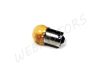 BULB 12V 10W BA15S YELLOW