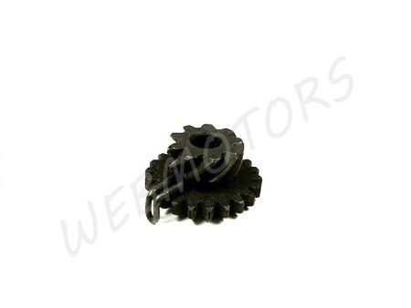 KICKSTARTER SPROCKET WITH CHAIN 2T