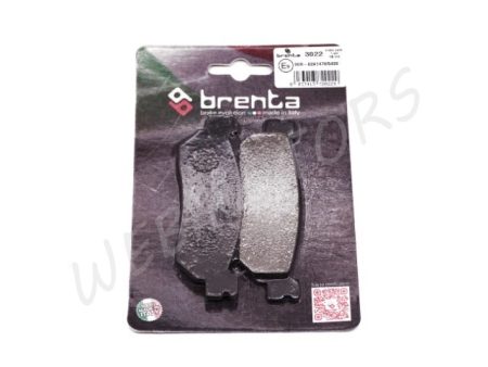 BRAKE PAD SET 100X31X9 REAR MAJESTY250