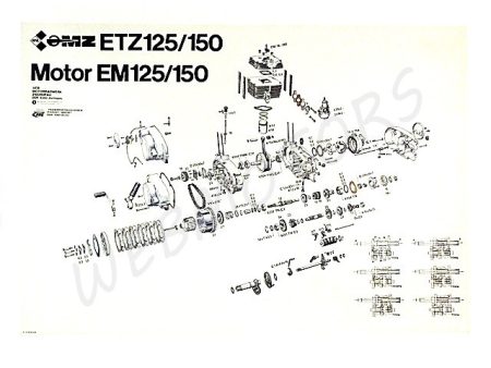 ILLUSTRATION OF REPAIRS ETZ150