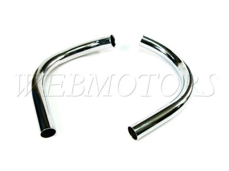 EXHAUST PIPE PAIR 6V