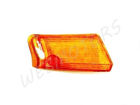 SUZUKI SEPIA VILLOGÓ BÚRA ELSŐ JOBB CA1EA SÁRGA /INDEX/