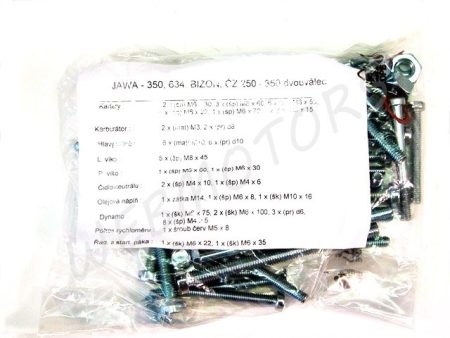 SCREW SET /CYLINDER BLOCK/