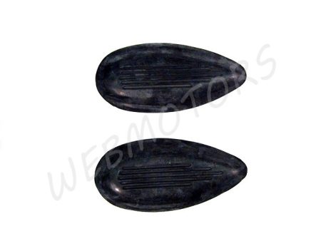 FUEL TANK RUBBER PAIR /BK350/