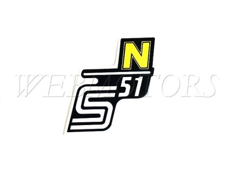 DECAL FOR SIDE COVER/YELLOW/