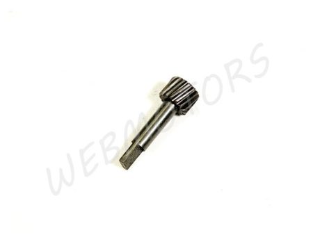 SHAFT FOR REVOLUTION COUNTER