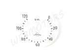 SPEEDOMETER DIAL /120 KM/H/
