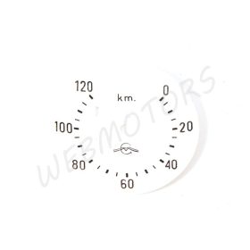 PANNÓNIA TLF KILOMÉTER ÓRA SZÁMLAP /120 KM/H/
