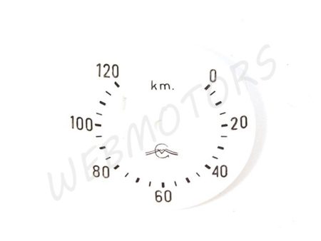SPEEDOMETER DIAL /120 KM/H/