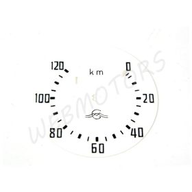 PANNÓNIA TL KILOMÉTER ÓRA SZÁMLAP /120 KM/H/ EGYENES