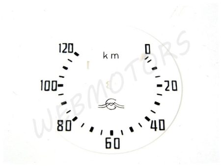 SPEEDOMETER DIAL /120 KM/H/