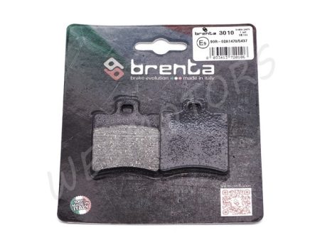 BRAKE PAD SET 40X50X7 FRONT 3YK, AEROX