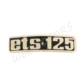 MZ ETS 125 EMBLÉMA HÁTSÓ SÁRVÉDŐRE