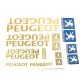 PEUGEOT MATRICA KLT. PEUGEOT NAGY /ARANY/