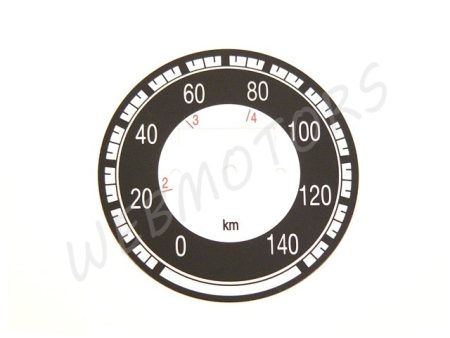 SPEEDOMETER DIAL /140 KM/H/