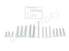 SCREW SET /CYLINDER BLOCK/