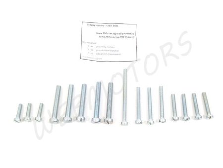 SCREW SET /CYLINDER BLOCK/