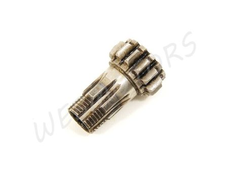 GEAR WITH REVOLUTION COUNTER