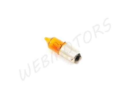 BULB 12V 23W BA9S YELLOW
