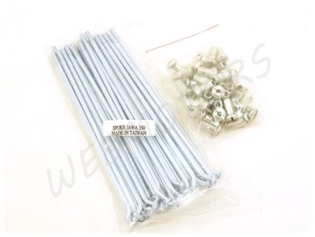 SPOKE+NIPPLE 18" SET /634-638/