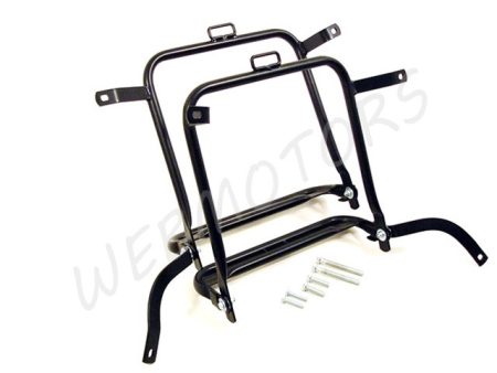 SIDE LUGGAGE CARRIER,PAIR BLACK