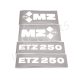MZ ETZ 250 MATRICA KLT. /84-86/ NEGATÍV