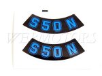 DECAL FOR SIDE COVER"N" PAIR /BLUE/
