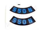 DECAL FOR SIDE COVER"N" PAIR /BLUE/