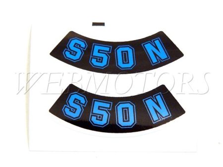 DECAL FOR SIDE COVER"N" PAIR /BLUE/
