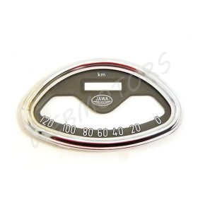 JAWA 559 KILOMÉTER ÓRA ÜVEG+KERET /120KM/H/