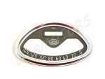SPEEDOMETER GLASS+RIM /140KM/H/