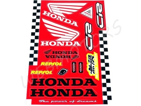 DECAL SET HONDA BIG