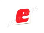 DECAL FOR TOOL BOX "e" RED