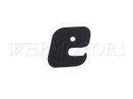 DECAL FOR TOOL BOX"e" BLACK