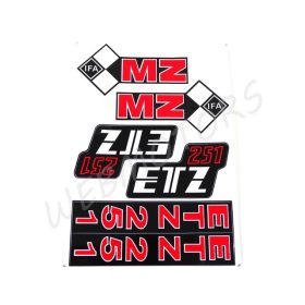 MZ ETZ 251 MATRICA KLT. A/4