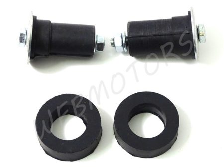 RUBBER SUPPORT FOR FUEL TANK FRONT SET