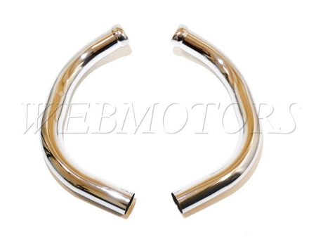 EXHAUST PIPE PAIR /FOR 102 CM SILENCER/