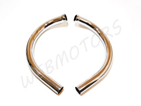 EXHAUST PIPE PAIR /FOR 94,5 CM SILENCER/ LOWER