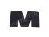 LETTER "M" BLACK F. FUEL TANK