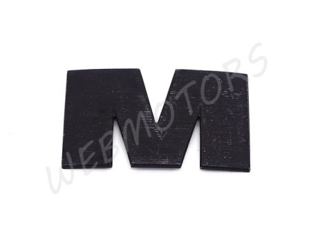 LETTER "M" BLACK F. FUEL TANK