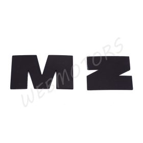 MZ ETZ EMBLÉMA BENZINTANKRA M+Z PÁRBAN/251/ FEKETE