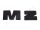 MZ ETZ EMBLÉMA BENZINTANKRA M+Z PÁRBAN/251/ FEKETE