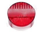 TAIL LAMP LENS WITH 3 HOLES  "E1"