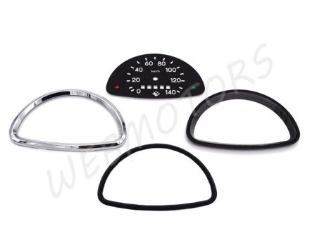 SPEEDOMETER GLASS+RIM