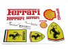 DECAL SET FERRARI