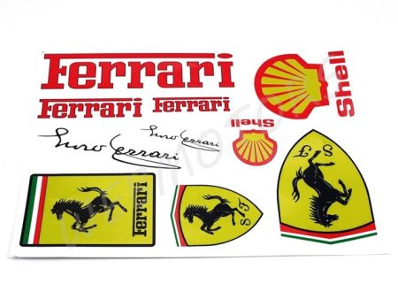DECAL SET FERRARI