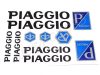 DECAL SET PIAGGIO /BLACK/