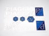 DECAL SET PIAGGIO /WHITE/